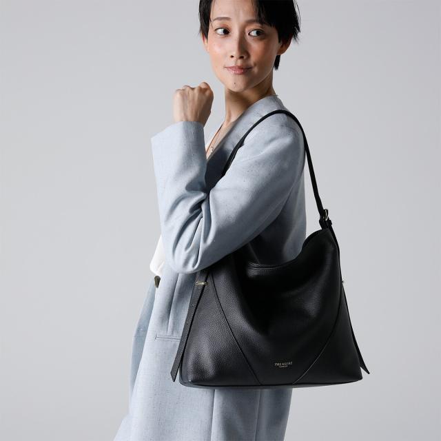 トプカピ（TOPKAPI）/【TREASURE TOPKAPI】シュリンクレザー ワンハンドル 2way ショルダー バッグ