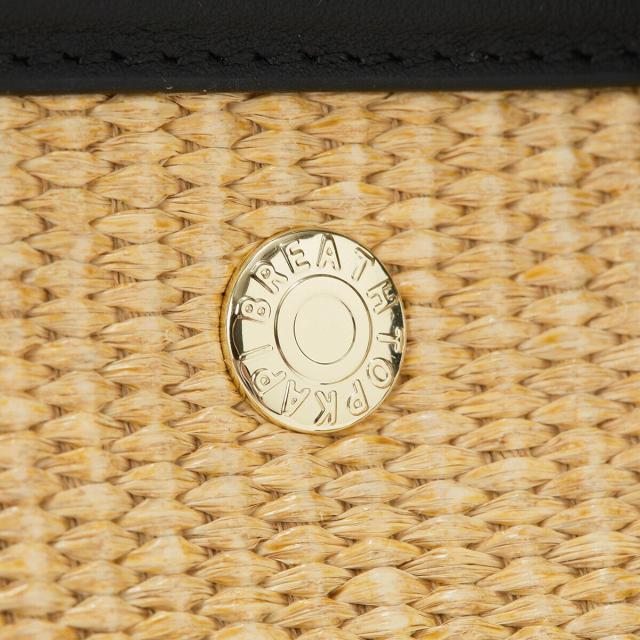 トプカピ（TOPKAPI）/【Breath TOPKAPI】サングラスホルダー付き レザーコンビ カゴトートバッグ M_14