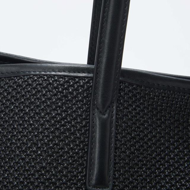 トプカピ（TOPKAPI）/【Breath TOPKAPI】レザーコンビ 雑材風 シンプル トートバッグ チャーム付　A4 軽量_19