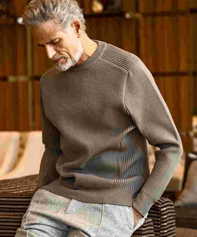 エイケイエム コンテンポラリー（AKMContemporary）/AKM Contemporary ミックスリブエアリーニット