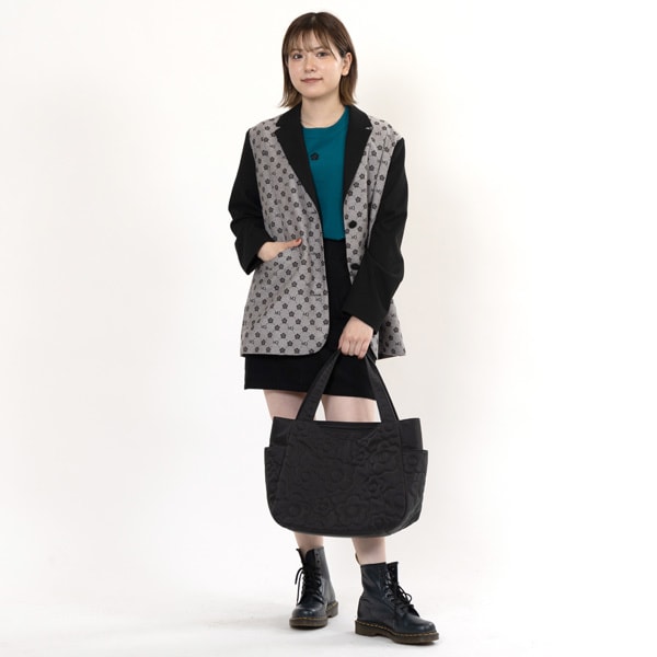マリークワント（MARY QUANT）/デイジーランダムキルト トートの通販は 