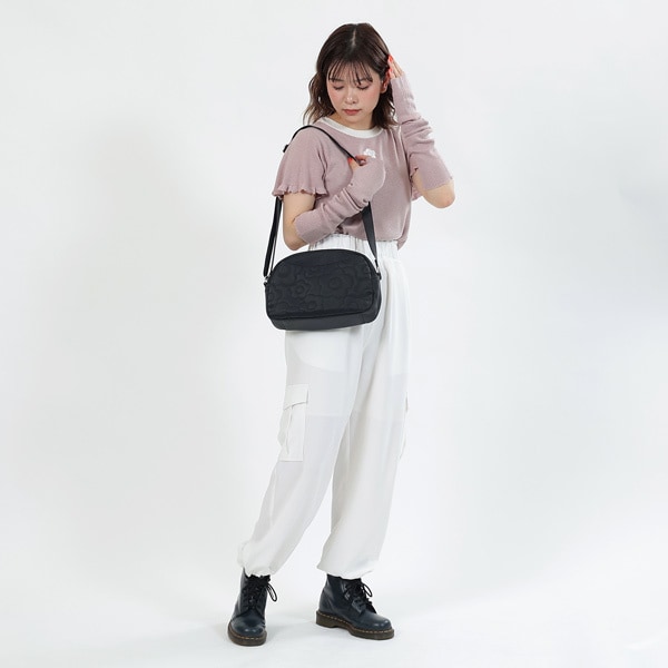 マリークワント（MARY QUANT）/デイジーランダムキルト 肩先