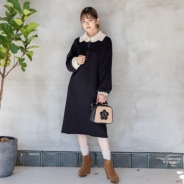 マリークヮント（MARY QUANT）/スクエアキルトデイジーパッチ 2WAY