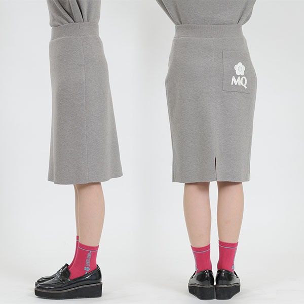 NEW】マリークヮント（MARY QUANT）/MQロゴシンプルニット スカートの