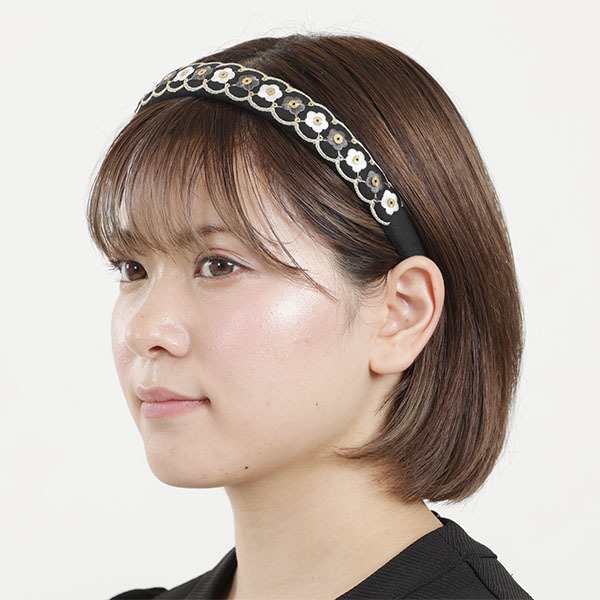 マリークワント デイジーヘアクリップ2個 - ヘアアクセサリー