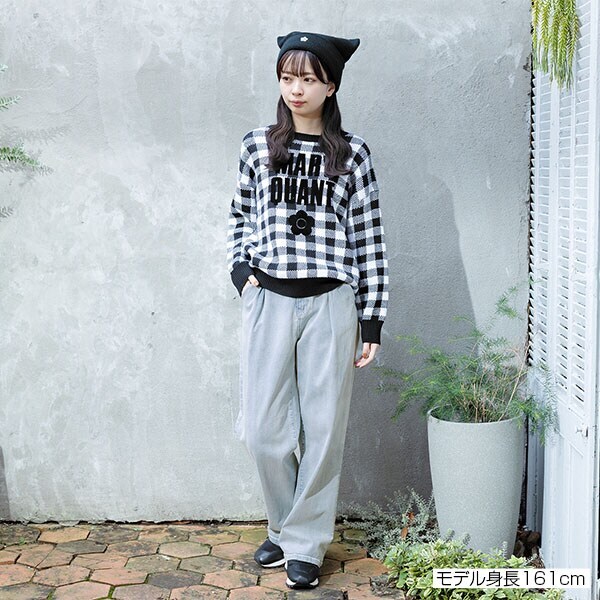 マリークヮント（MARY QUANT）/フロントタックデニム パンツの通販は