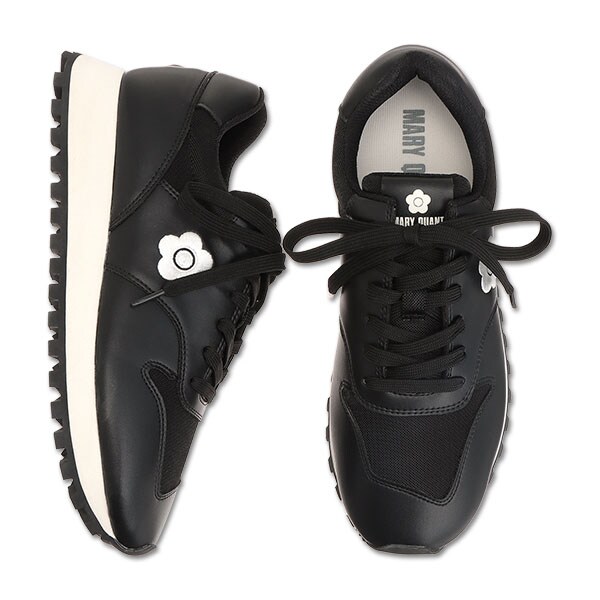 マリークワント（MARY QUANT）/デイジーエンブロコンビ スニーカーの