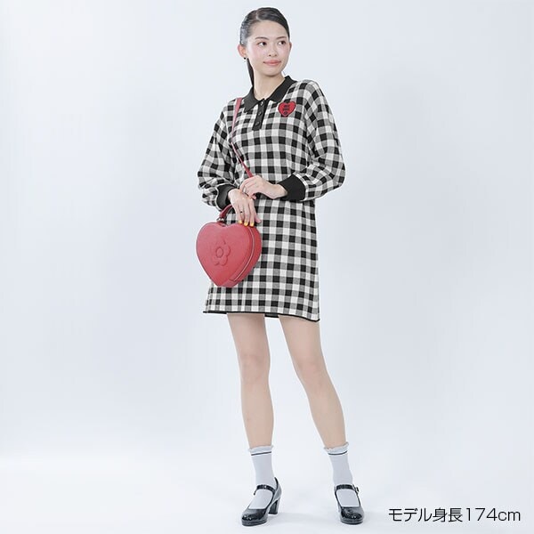 マリークワント（MARY QUANT）/ハートワッペンポロ ワンピースの通販は