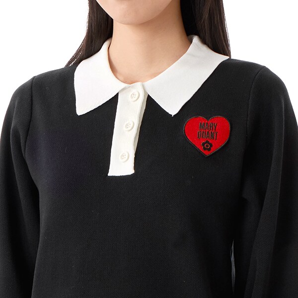 マリークワント（MARY QUANT）/ハートワッペンポロ ワンピースの通販は