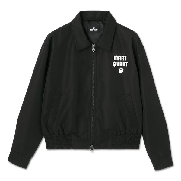 マリークワント（MARY QUANT）/レトロロゴアップリケ ブルゾン