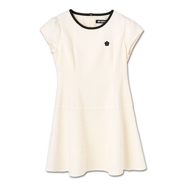 マリークワント（MARY QUANT）/ツイードパイピング ワンピースの