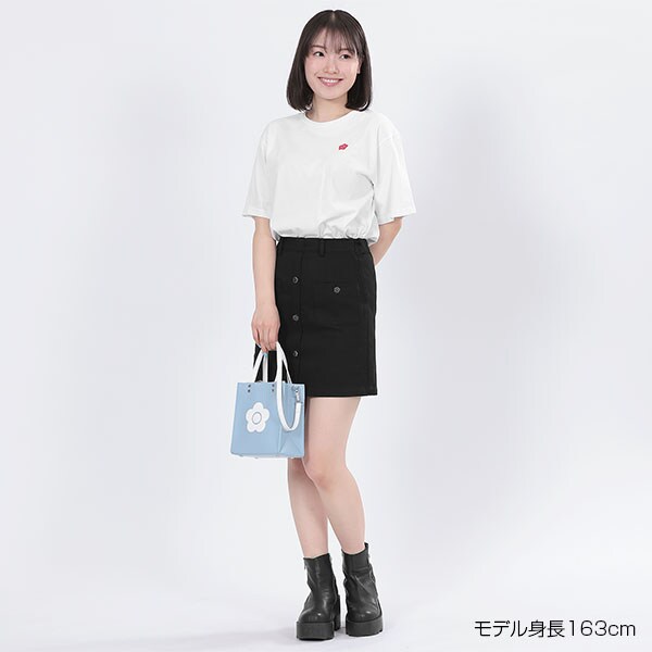 マリークワント（MARY QUANT）/エポデイジーボタンデニムミニ スカート_6