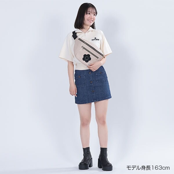 マリークワント（MARY QUANT）/エポデイジーボタンデニムミニ スカート_2