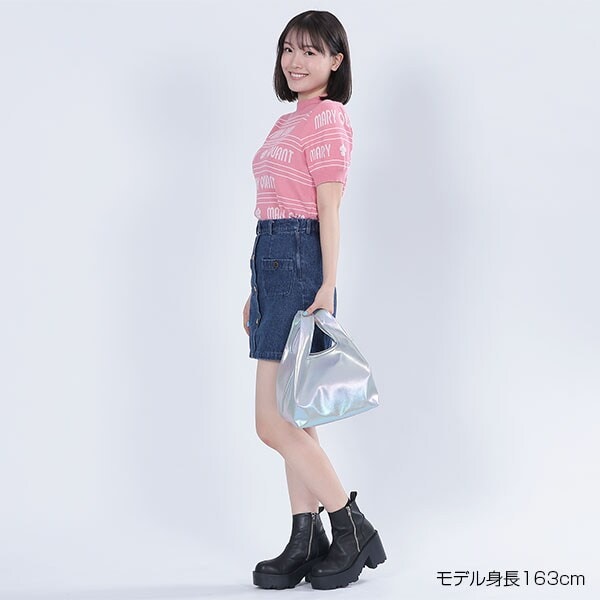 マリークワント（MARY QUANT）/エポデイジーボタンデニムミニ スカート_14