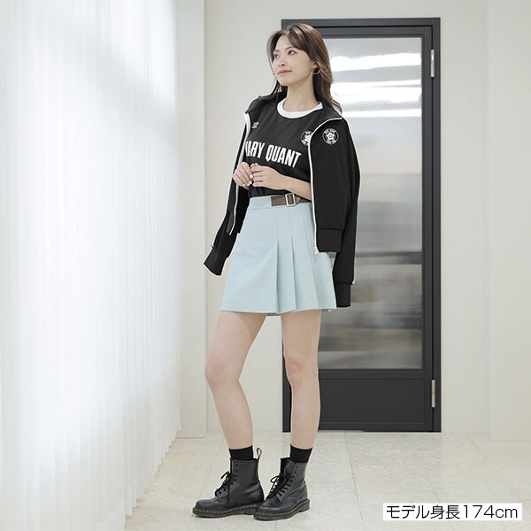 マリークワント　UMBRO×MQトラックジャケット　ブラック マリークワント（MARY QUANT）/UMBRO×MQトラックジャケット