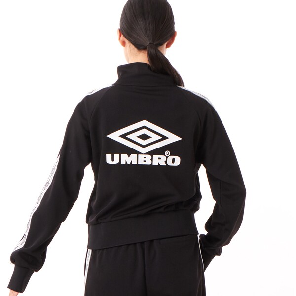 マリークワント　UMBRO×MQトラックジャケット　ブラック マリークワント MARY QUANT UMBRO×MQトラックジャケット