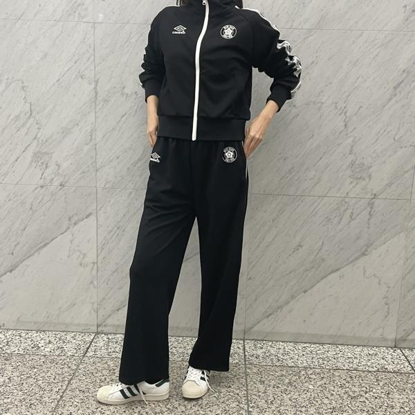 マリークワント　UMBRO×MQトラックジャケット　ブラック マリークワント（MARY QUANT）/UMBRO×MQトラックジャケット