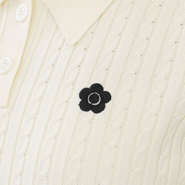 マリークヮントデイジーワンポイントケーブル ワンピース MARY QUANT（マリークワント） デイジーワンポイントケーブル