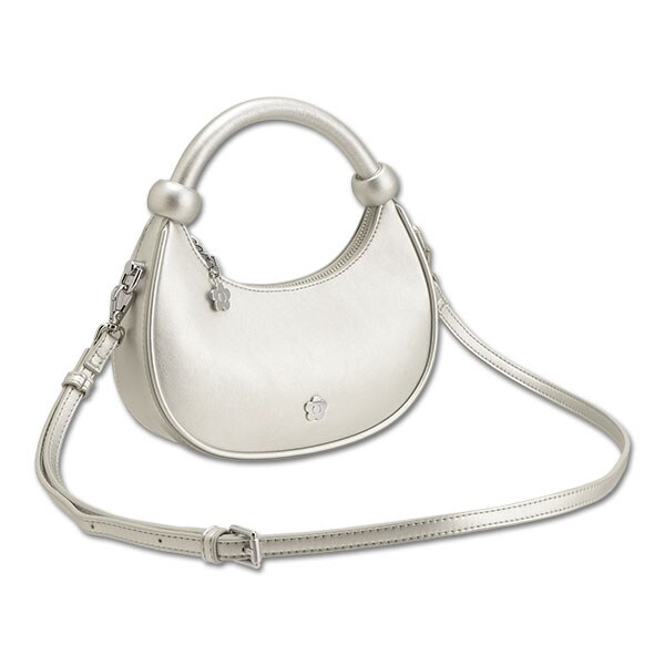 新品未使用タグ付きマリークワントダブルメタルディジーパース MARY QUANT マリークワント ダブルメタルデイジー キーケース