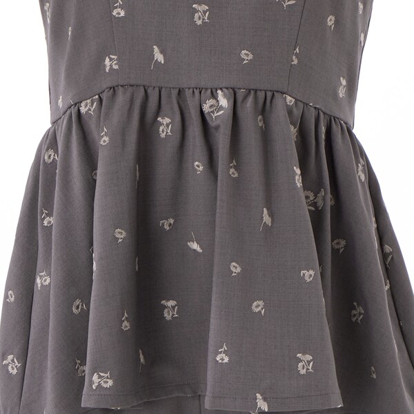 マリークワント（MARY QUANT）/総柄リアルデイジー刺繍 ビスチェの通販