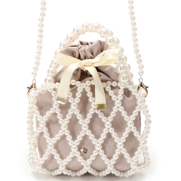 マリークワント（MARY QUANT）/パールリンク 2WAYショルダー すぐ届く