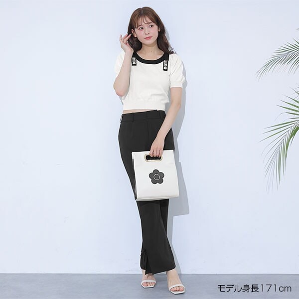 マリークワント（MARY QUANT）/リボンバイカラー プルオーバー