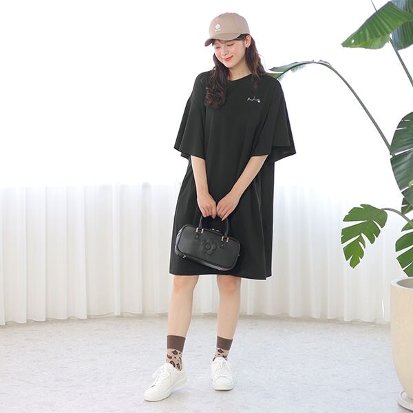 マリークワント（MARY QUANT）/スクエアエンボスデイジー 2WAYミニトート