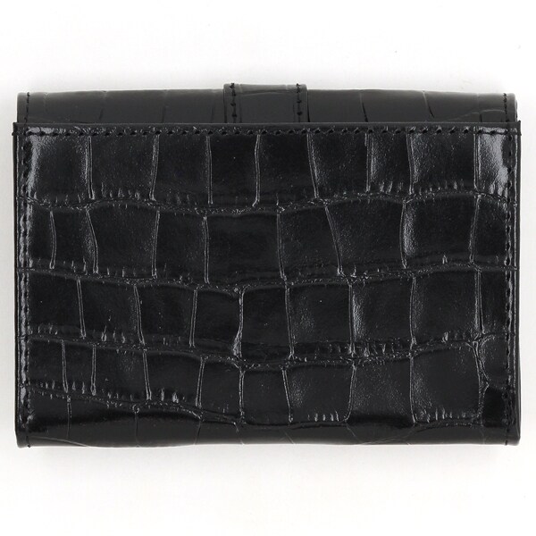 マリークワント（MARY QUANT）/クロコエンボス カードケース