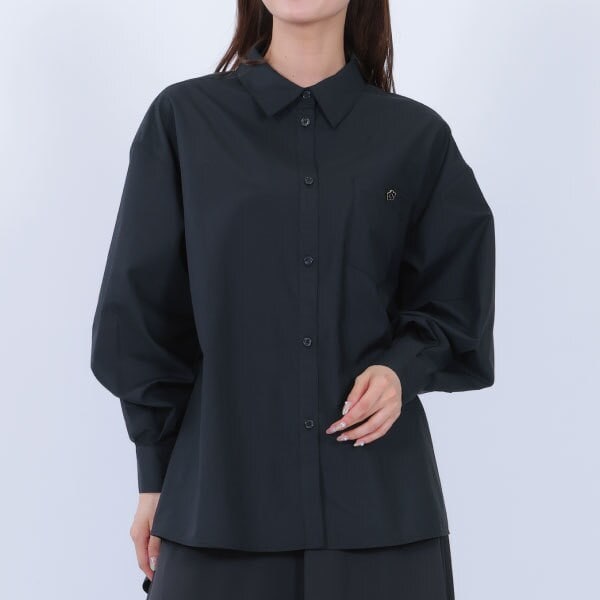 マリークワント（MARY QUANT）/バックロゴシャツ ブラウス