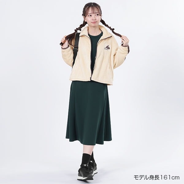 マリークワント（MARY QUANT）/KANGOL×MQ フリース ブルゾン