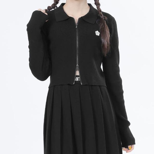 マリークワント（MARY QUANT）/スムースニット ブルゾン