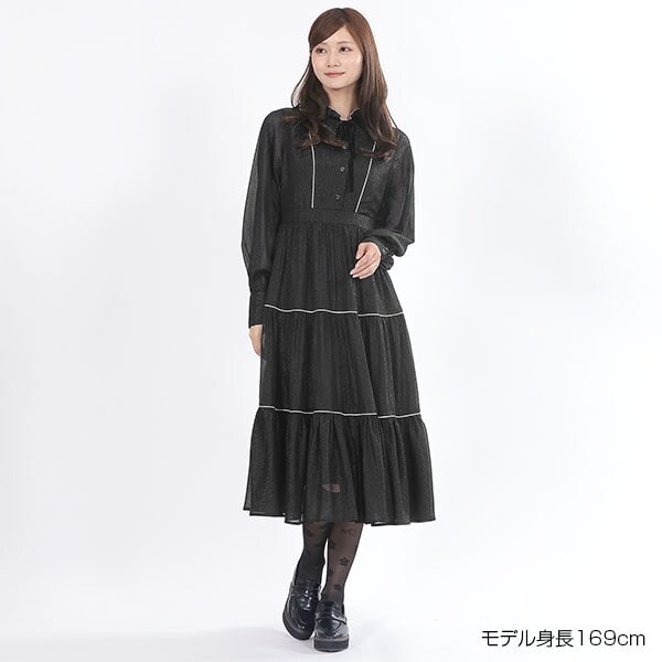 マリークワント（MARY QUANT）/ラメシアー ドレス