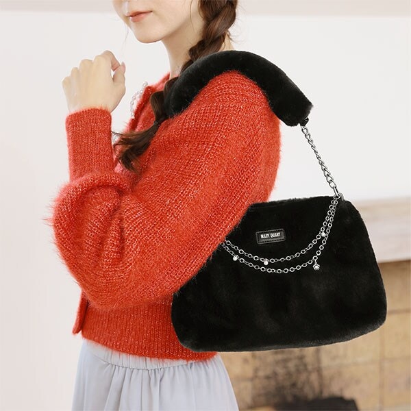 マリークワント（MARY QUANT）/Wチェーンファー 2WAYショルダー