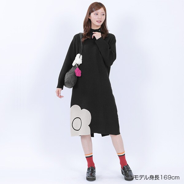 【NEW】マリークワント（MARY QUANT）/デイジーJQニット ワンピース