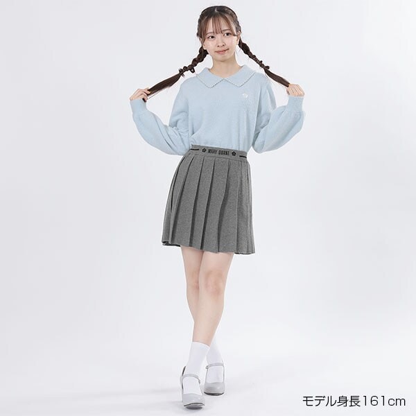 マリークワント（MARY QUANT）/パールシャギーニット プルオーバー