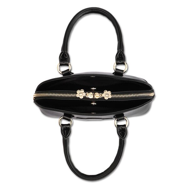 MARY QUANT ライトラインデイジー ミニトート 黒 【美品 】 マリー 