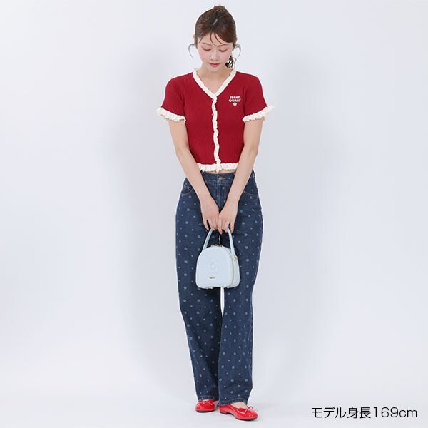 マリークワント（MARY QUANT）/リブフリル カーディガン_18