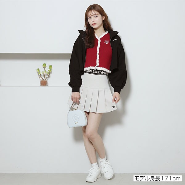 マリークワント（MARY QUANT）/リブフリル カーディガン_17