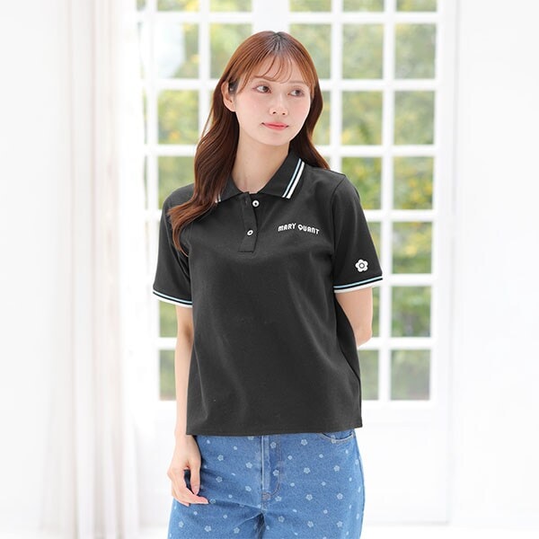 マリークワント（MARY QUANT）/レトロロゴポロ プルオーバー