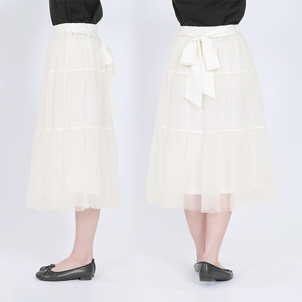 マリークワント（MARY QUANT）/チュールティアード スカート_12