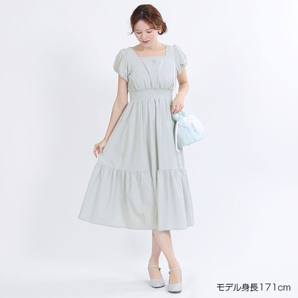 マリークワント（MARY QUANT）/ウエストシャーリング ワンピース