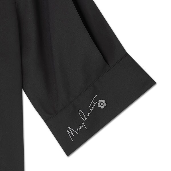 マリークワント（MARY QUANT）/スカーフ付きクロップド ブラウス_4