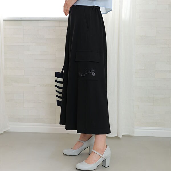 マリークワント（MARY QUANT）/カットジョーゼット スカート