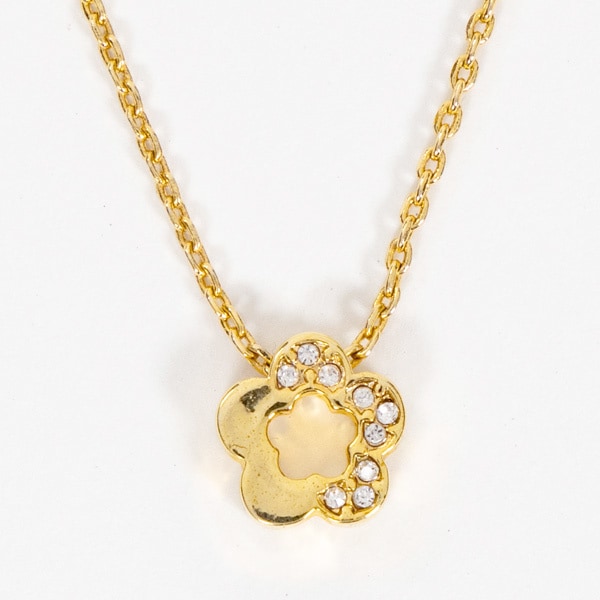 マリークワント（MARY QUANT）/ハーフストーンデイジー ネックレスの