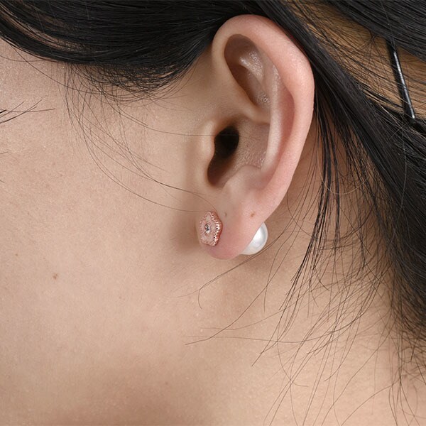 マリークヮント（MARY QUANT）/ラメエポビジューデイジー ピアス