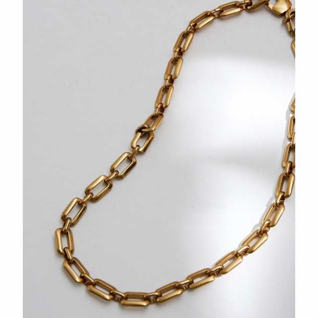 ロペ（ROPE’）/ブラスカラーデザインチェーンネックレスの通販は