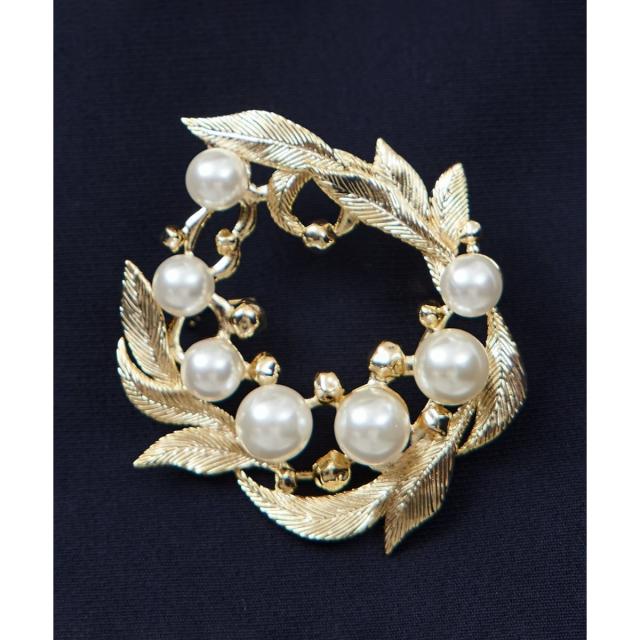 ロペ（ROPE’）/パールサークルモチーフブローチ【セレモニー対応】