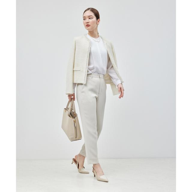 ロペ（ROPE'）/トリアセテートダブルクロス サイドゴムテーパード