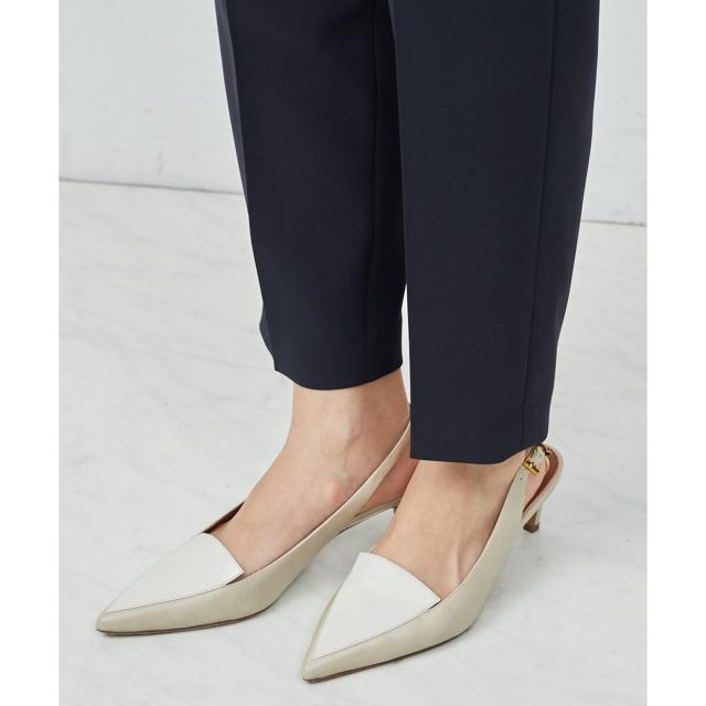 ロペ（ROPE'）/トリアセテートダブルクロス サイドゴムテーパード