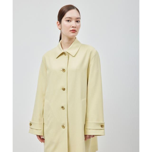 ロペ（ROPE’）/ミドル丈ステンカラーコート《軽量・しわになりにくい・ストレッチ素材》